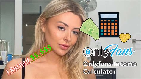 onlyfans income calculator|OnlyFans Earnings Calculator